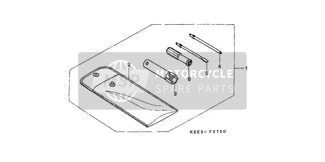 Honda SJ100 1996 Outils pour un 1996 Honda SJ100